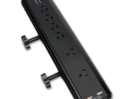 Tripp Lite Surge Protector Power Strip Desk Mount 120V USB 6 Outlet 6  Cord Online Hot Sale