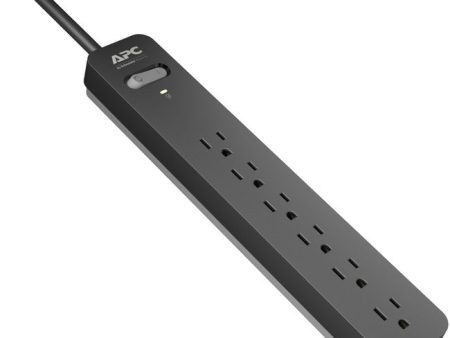 APC by Schneider Electric Essential SurgeArrest PE63, 6 Outlets, 3 Foot Cord, 120V on Sale