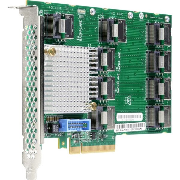 HPE ML350 Gen10 12Gb SAS Expander Card Kit with Cables Supply