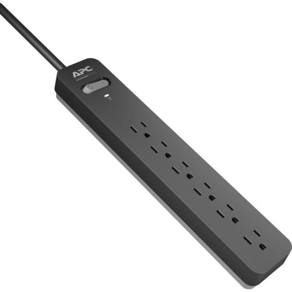 APC by Schneider Electric Essential SurgeArrest PE66, 6 Outlets, 6 Foot Cord, 120V Online