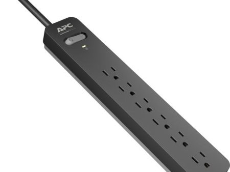 APC by Schneider Electric Essential SurgeArrest PE66, 6 Outlets, 6 Foot Cord, 120V Online