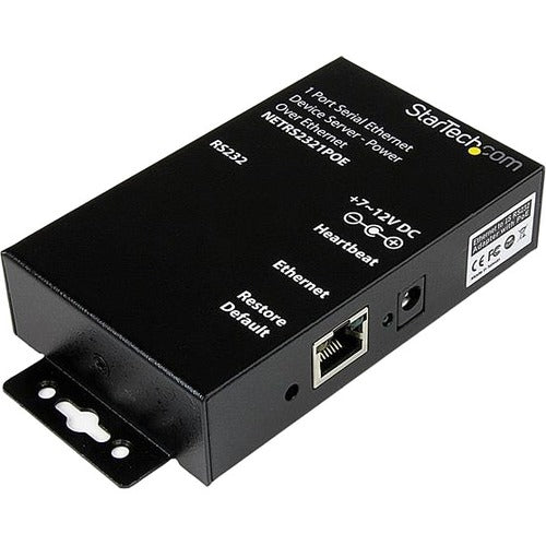 StarTech.com Serial Ethernet device server - 1 port - power over Ethernet - PoE on Sale