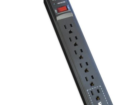 Tripp Lite Surge Protector Power Strip 120V 6 Outlet 6  Cord 790 Joule Black Sale