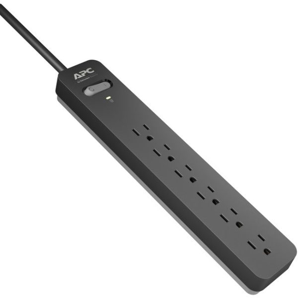 APC by Schneider Electric Essential SurgeArrest PE63, 6 Outlets, 3 Foot Cord, 120V on Sale