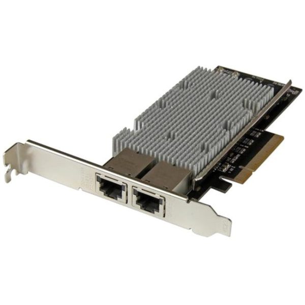 StarTech.com 10G Network Card - 2 port - NBASE-T - RJ45 Port - Intel X550 chipset - Ethernet Card - Intel NIC Card Supply