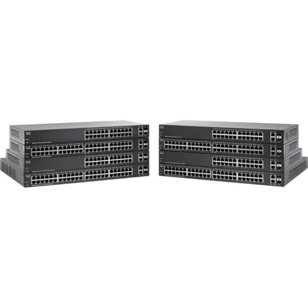 Cisco SF220-48P 48-Port 10 100 PoE Smart Plus Switch on Sale