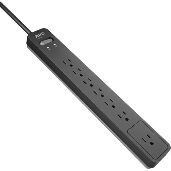 APC by Schneider Electric Essential SurgeArrest PE76, 7 Outlets, 6 Foot Cord, 120V Hot on Sale