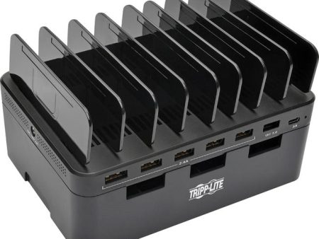 Tripp Lite 7-Port USB Charging Station Hub Quick Charge 3.0, USB-C, Storage Discount