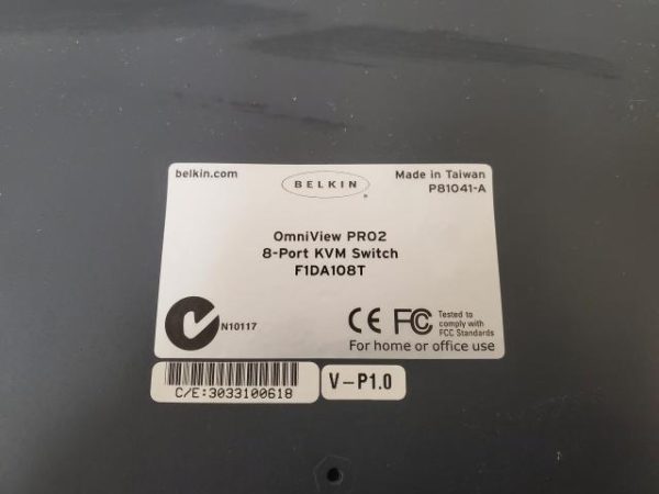 Belkin OmniView PRO2 F1DA108T 8 Port KVM Switch Sale