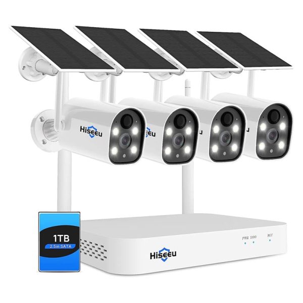 Solar powered wireless Security camera system Online