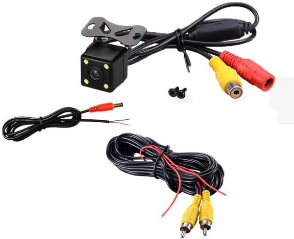 Car Rearview Reversing Camera 4 LED Night Vision Online Sale