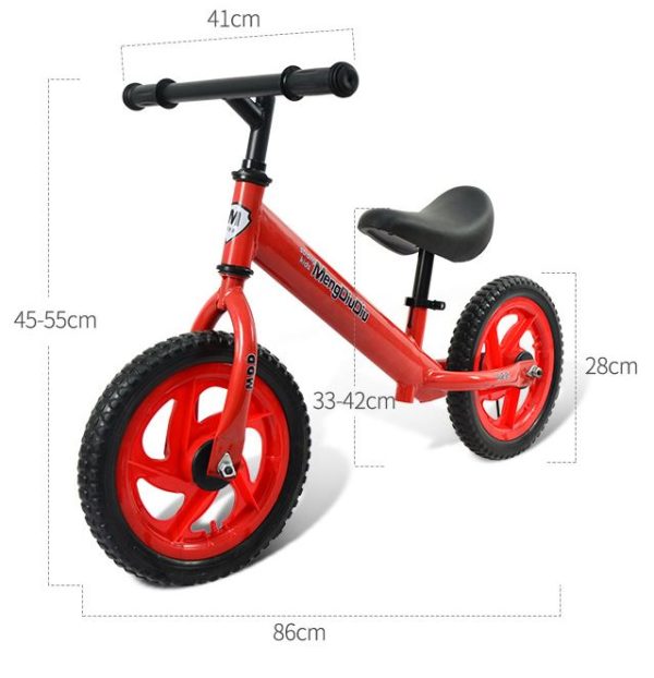 Kids Balance Bike Blue on Sale