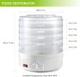 5-Layer Portable Electric Food Dehydrator Machine with Adjustable Thermostat For Cheap