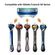 REplacement for Gillette Fusion Power Men s Razor Blade Refills 8 Count Supply