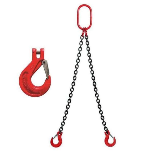 2 Leg Lifting Chain 1 Meter 1000Kg Capacity Online Sale