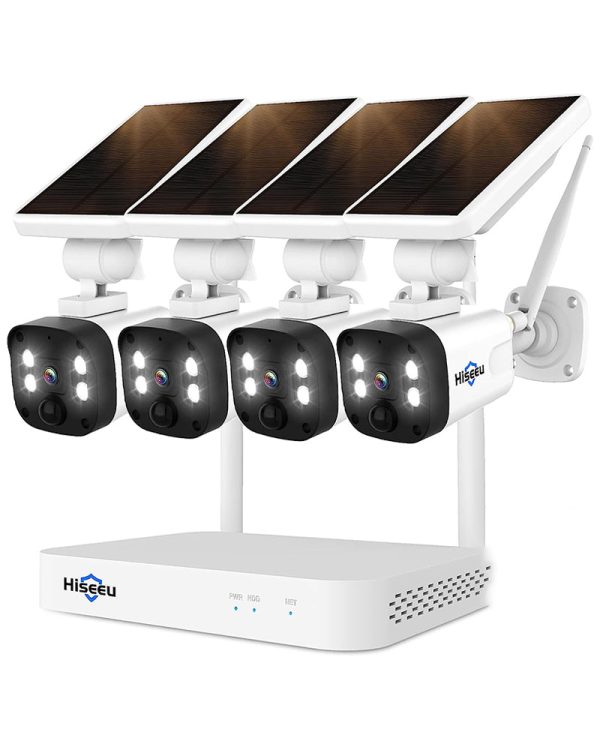 3MP Wireless Security camera system Wire-Free Discount