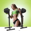 Squat Rack Weight Adjustable Lifting Stand Online now