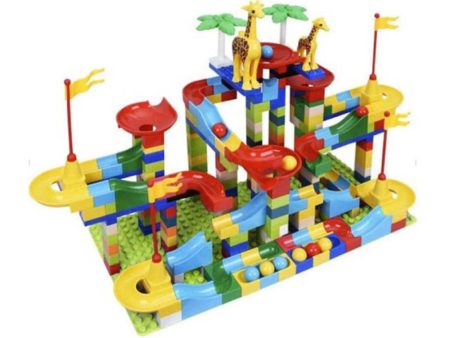 Marble Run Track Toys 256Pcs on Sale