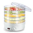 5-Layer Portable Electric Food Dehydrator Machine with Adjustable Thermostat For Cheap