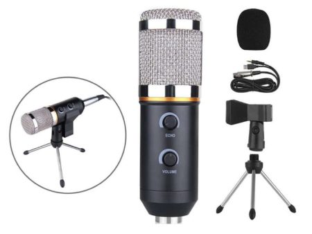 Usb Microphone with Shock mount stand For Sale