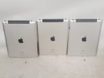 Lot of 3 Apple iPad A1396 16GB 64GB Tablet Silver Parts Online Sale