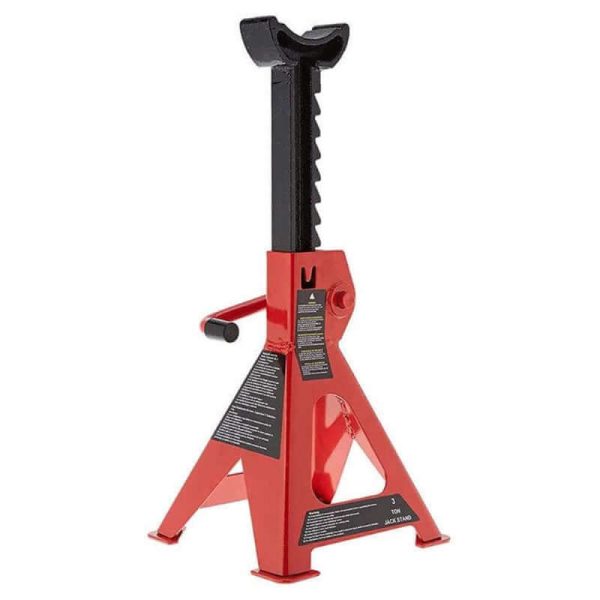 Axle Stand Pair Steel Jack Auto Stands, 3 Ton Capacity For Discount