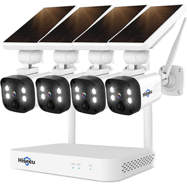 3MP Wireless Security camera system Wire-Free Discount