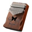 Piano Kalimba 17 Keys Gradient Color Hot on Sale