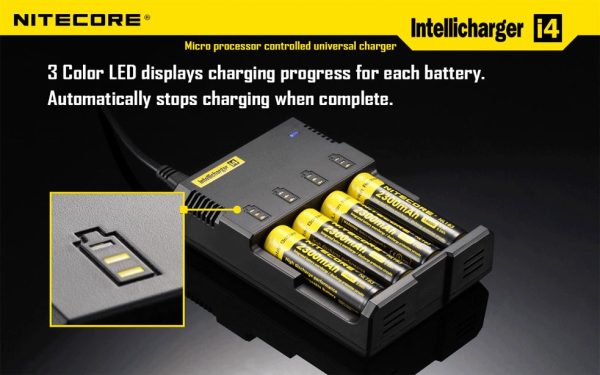 Nitecore i4 battery charger Rechargeable on Sale