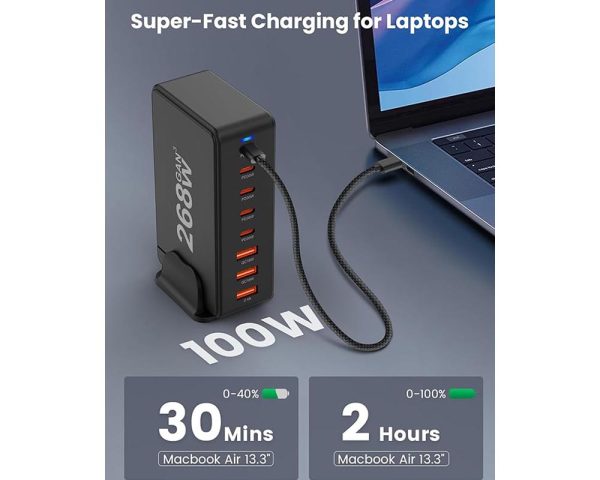 268W USB C Charger Station Online Sale