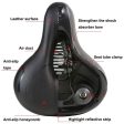 Bike Saddle Bike Seat Blue Confortable Ride Cheap