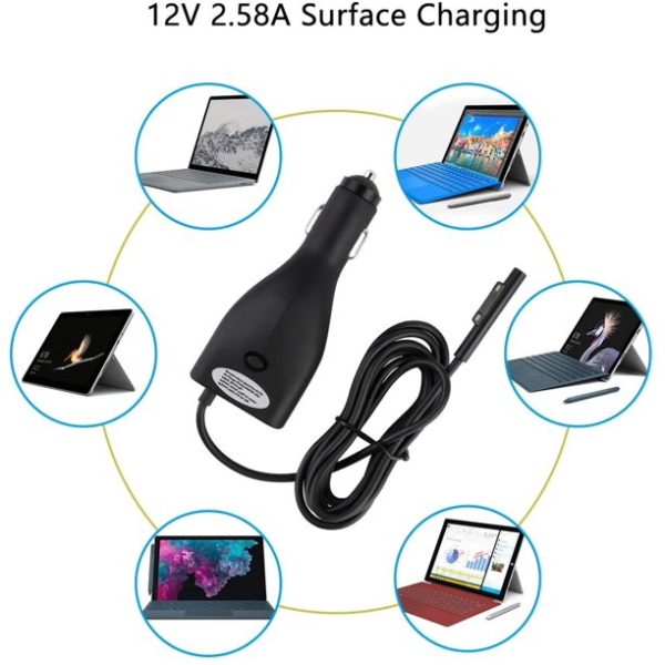 Microsoft Surface Pro 3 Charger Car Charger For Discount