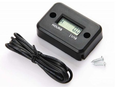 Hour Meter Nductive Hour Meter For Gas Engine Lawn Mower Dirt Bike Motorcycle Motocross Snowmobile Supply