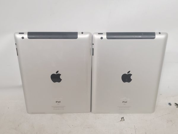 Lot of 2 Apple iPad A1403 16GB Tablet Silver Parts For Discount