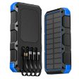 Wireless Solar Power Bank 36800mAh Sale