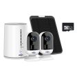 Hiseeu Wireless Outdoor Security Camera System 3MP Fashion